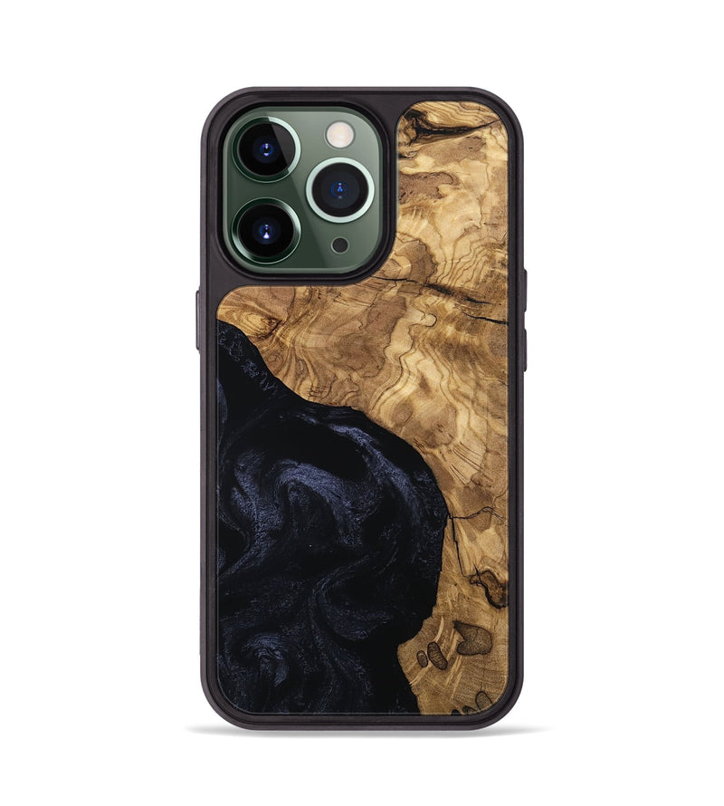 iPhone 13 Pro Wood Phone Case - Kelly (Ancient Olive, 801714)