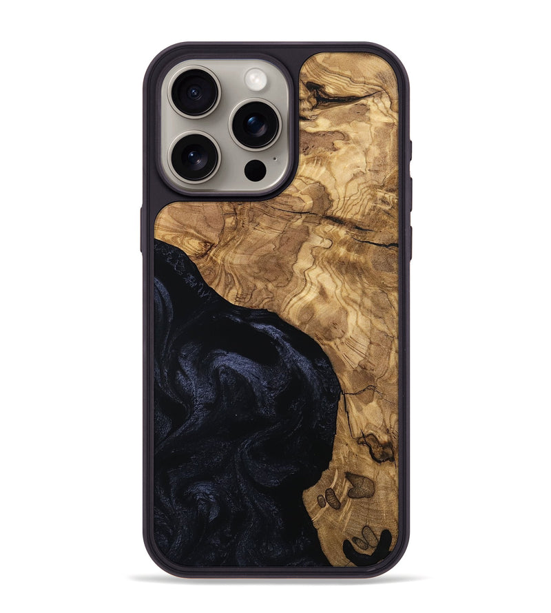 iPhone 15 Pro Max Wood Phone Case - Kelly (Ancient Olive, 801714)