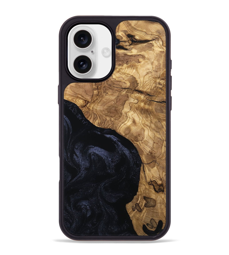 iPhone 16 Plus Wood Phone Case - Kelly (Ancient Olive, 801714)
