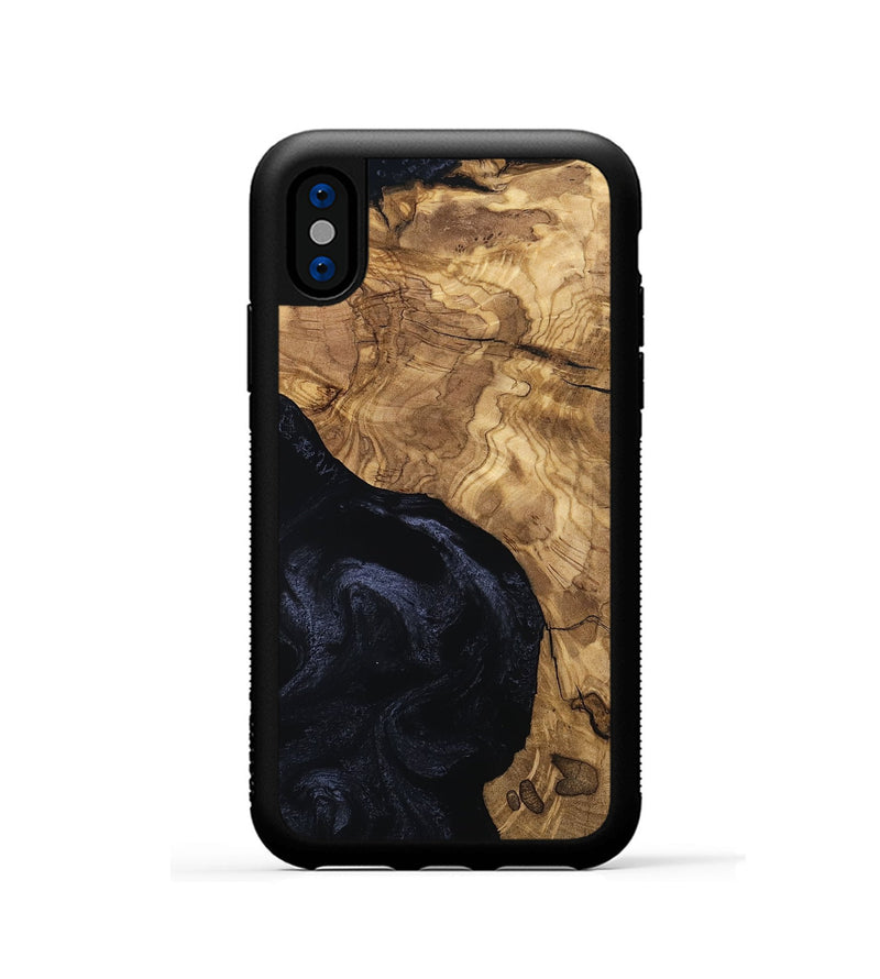 iPhone Xs Wood Phone Case - Kelly (Ancient Olive, 801714)
