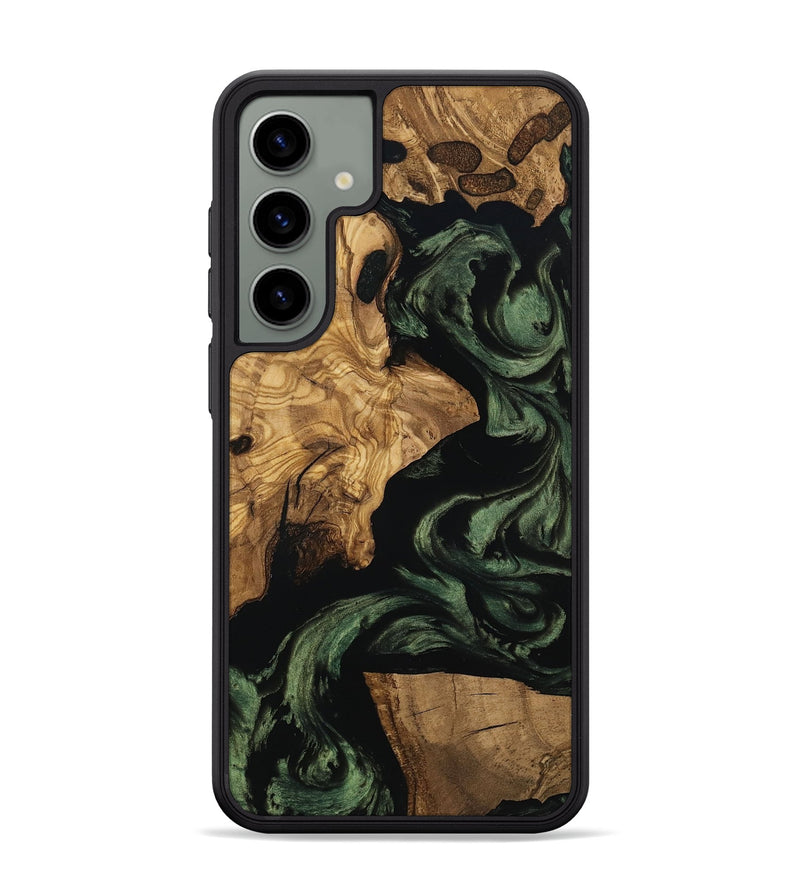 Galaxy S24 Plus Wood Phone Case - Mayme (Ancient Olive, 801715)