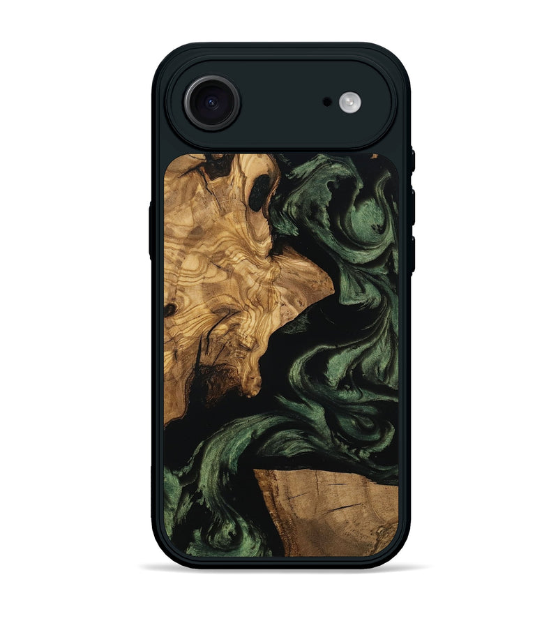 iPhone 17 Air Wood Phone Case - Mayme (Ancient Olive, 801715)