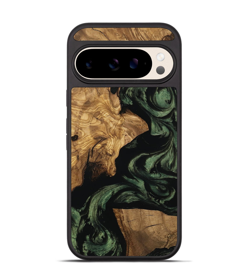 Pixel 10 Wood Phone Case - Mayme (Ancient Olive, 801715)