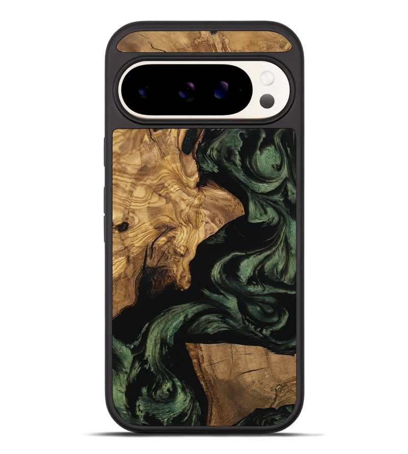 Pixel 10 Pro XL Wood Phone Case - Mayme (Ancient Olive, 801715)