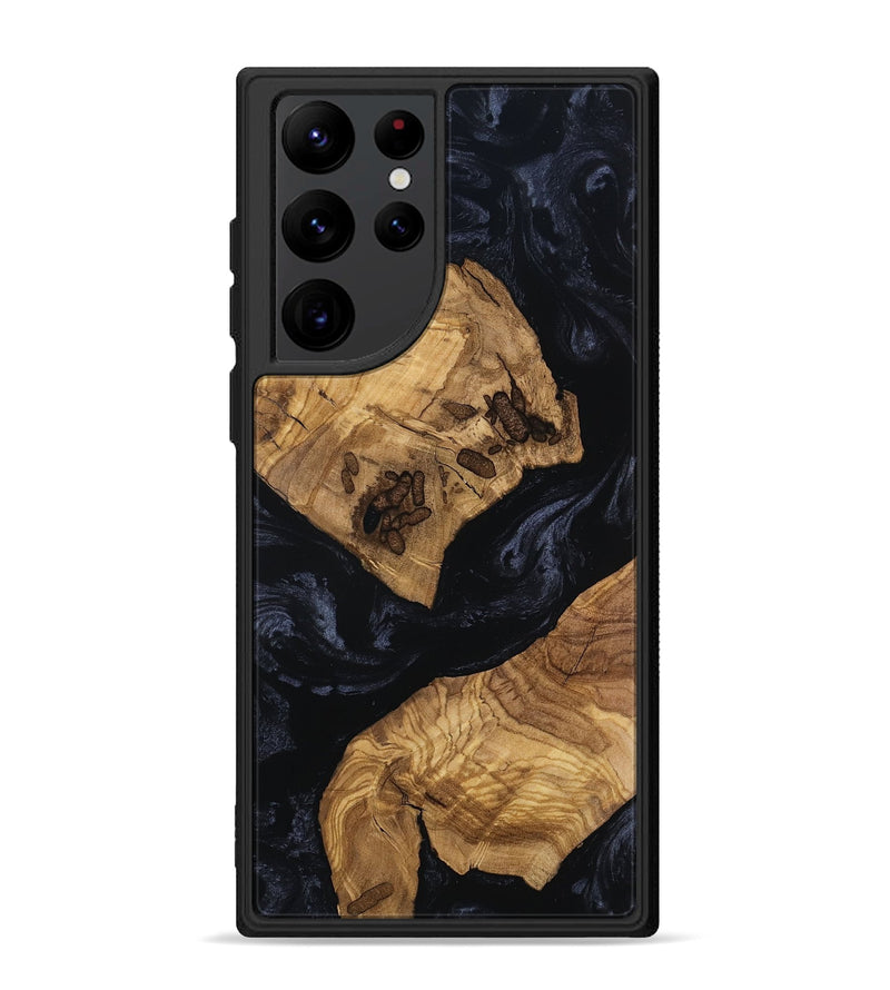 Galaxy S22 Ultra Wood Phone Case - Jovie (Ancient Olive, 801719)