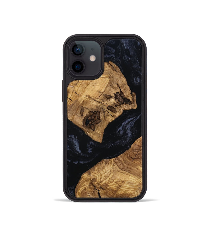 iPhone 12 mini Wood Phone Case - Jovie (Ancient Olive, 801719)