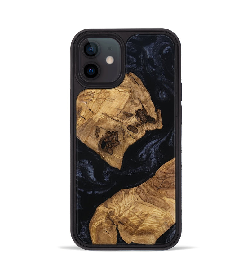iPhone 12 Wood Phone Case - Jovie (Ancient Olive, 801719)
