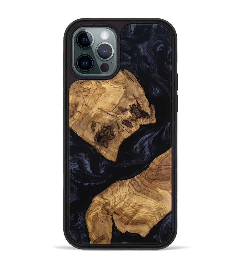 iPhone 12 Pro Max Wood Phone Case - Jovie (Ancient Olive, 801719)