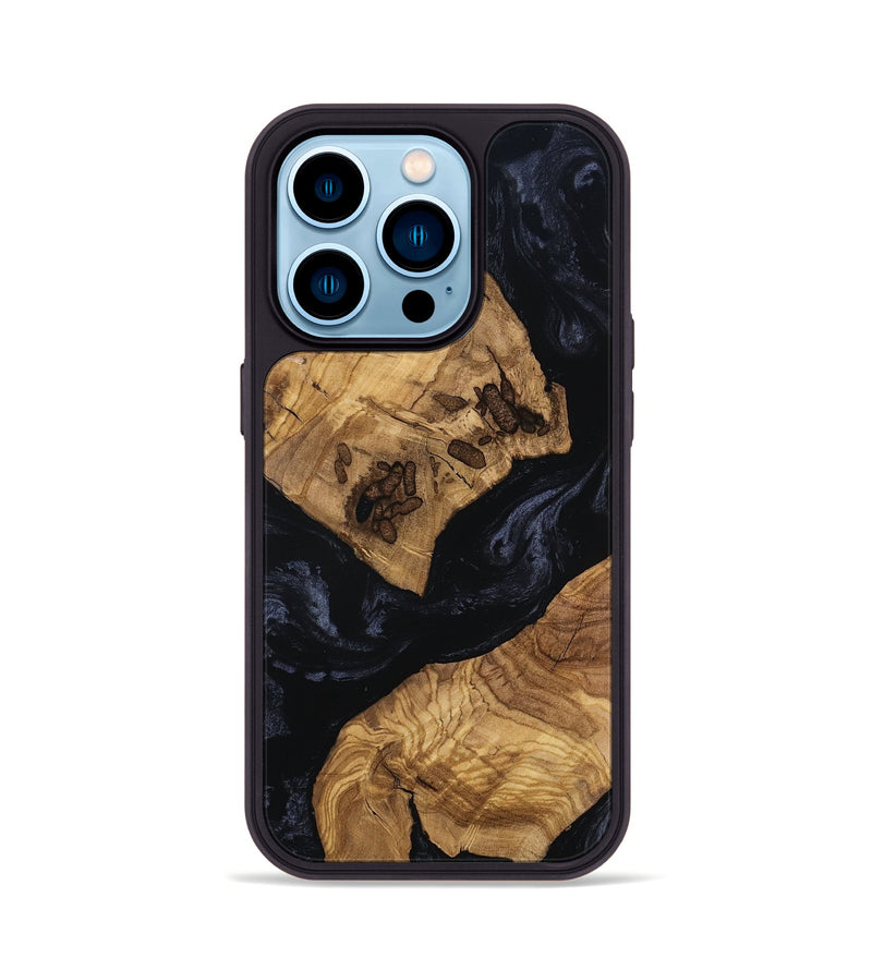 iPhone 14 Pro Wood Phone Case - Jovie (Ancient Olive, 801719)