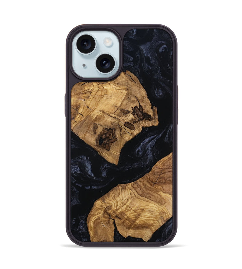 iPhone 15 Wood Phone Case - Jovie (Ancient Olive, 801719)