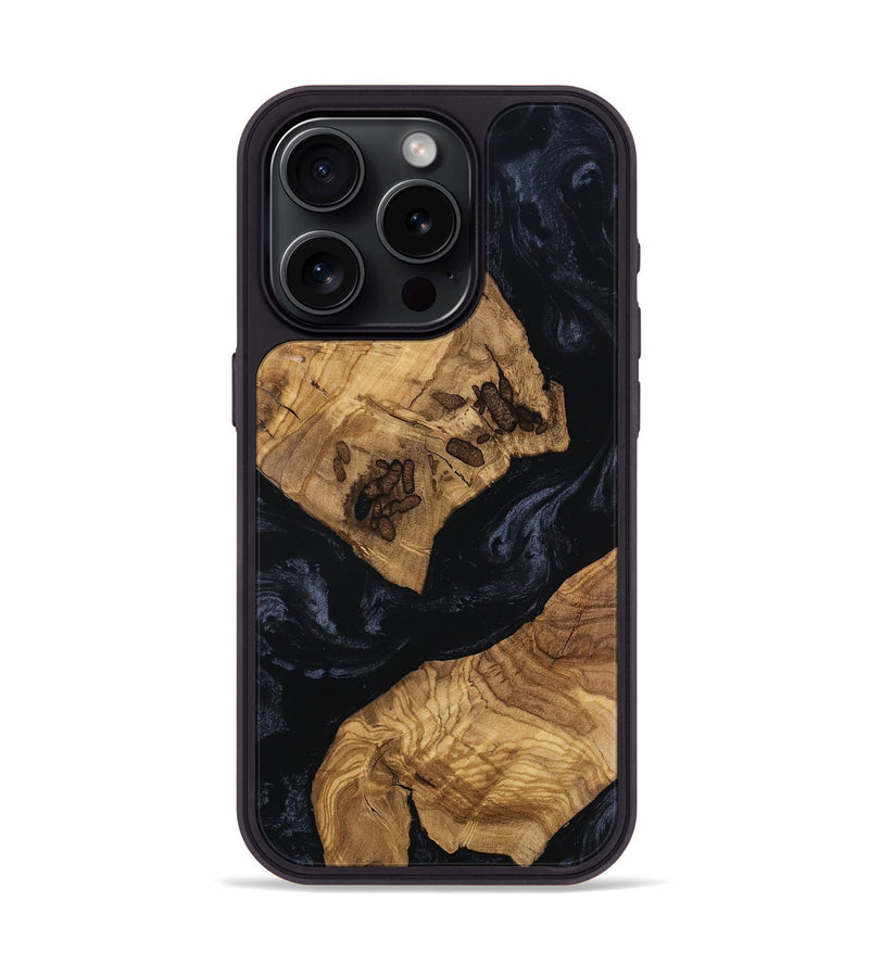 iPhone 15 Pro Wood Phone Case - Jovie (Ancient Olive, 801719)