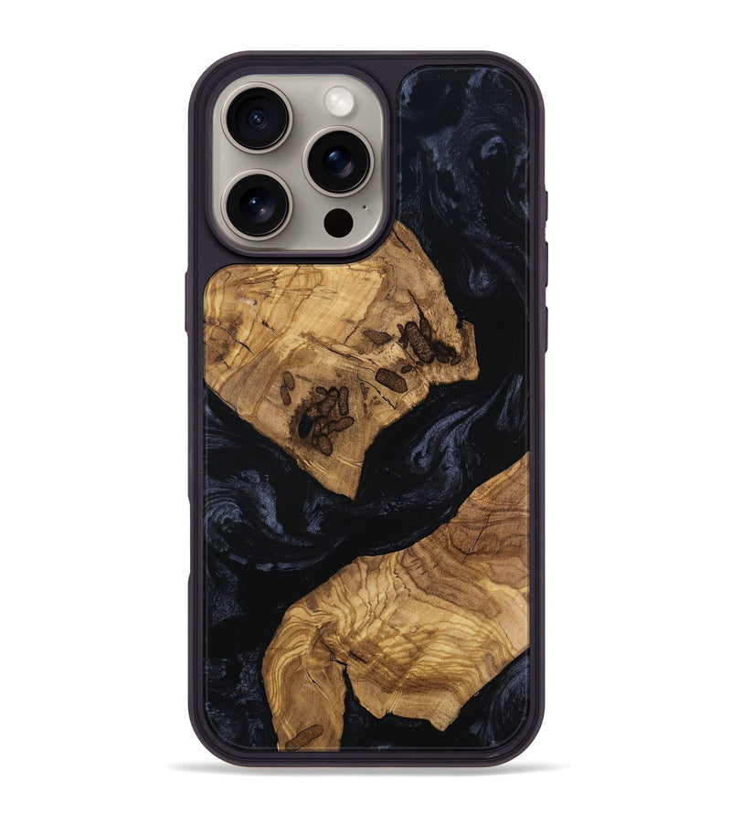 iPhone 16 Pro Max Wood Phone Case - Jovie (Ancient Olive, 801719)