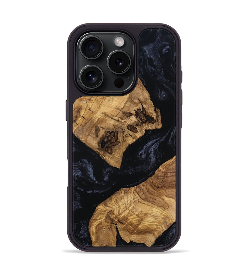 iPhone 16 Pro Wood Phone Case - Jovie (Ancient Olive, 801719)