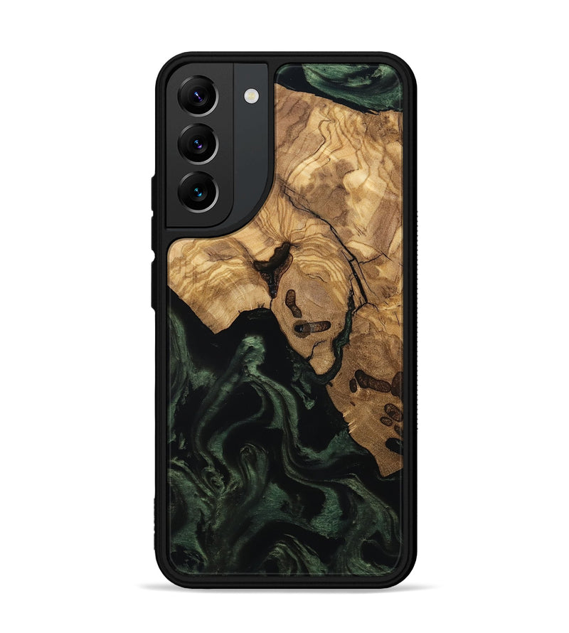 Galaxy S22 Plus Wood Phone Case - Leilany (Ancient Olive, 801720)