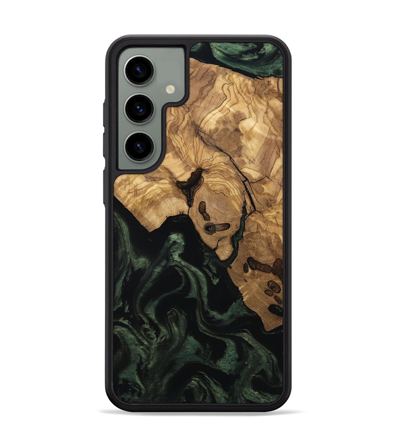 Galaxy S24 Plus Wood Phone Case - Leilany (Ancient Olive, 801720)