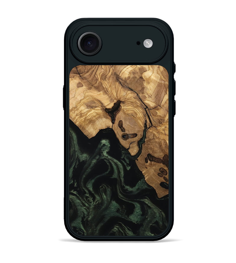 iPhone 17 Air Wood Phone Case - Leilany (Ancient Olive, 801720)