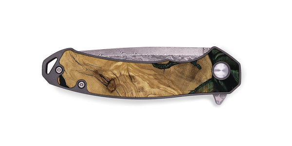 EDC Wood Pocket Knife - Reba (Ancient Olive, 801721)