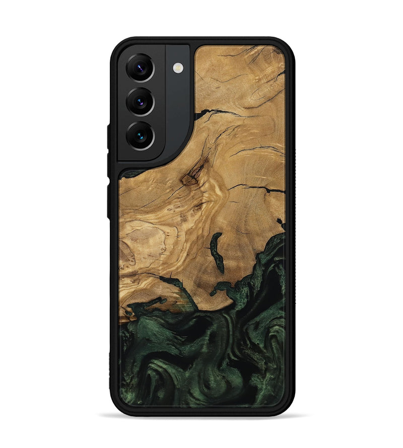 Galaxy S22 Plus Wood Phone Case - Reba (Ancient Olive, 801721)