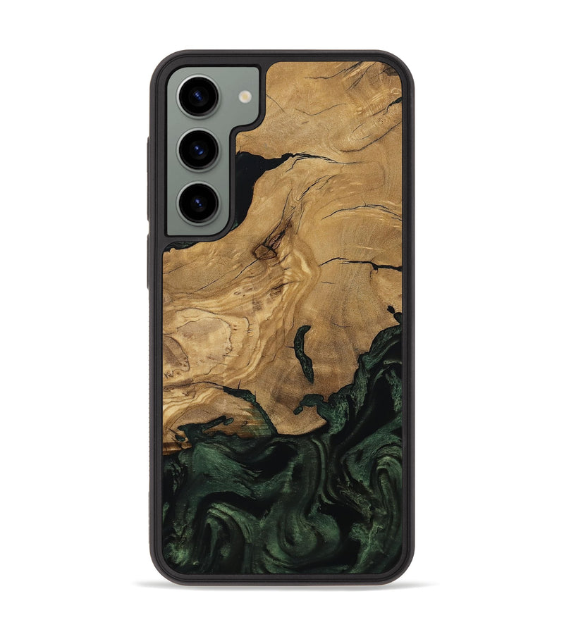Galaxy S23 Plus Wood Phone Case - Reba (Ancient Olive, 801721)