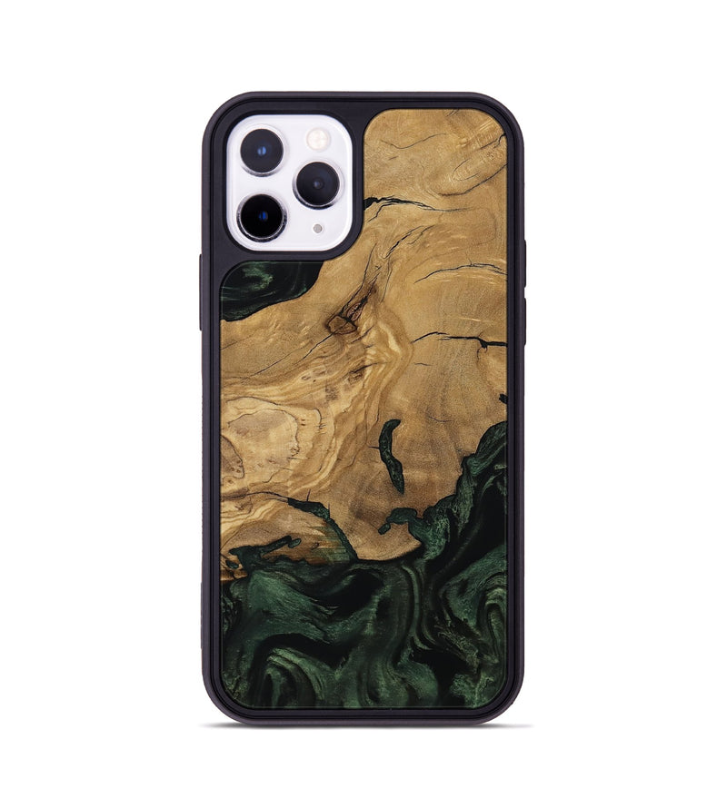 iPhone 11 Pro Wood Phone Case - Reba (Ancient Olive, 801721)