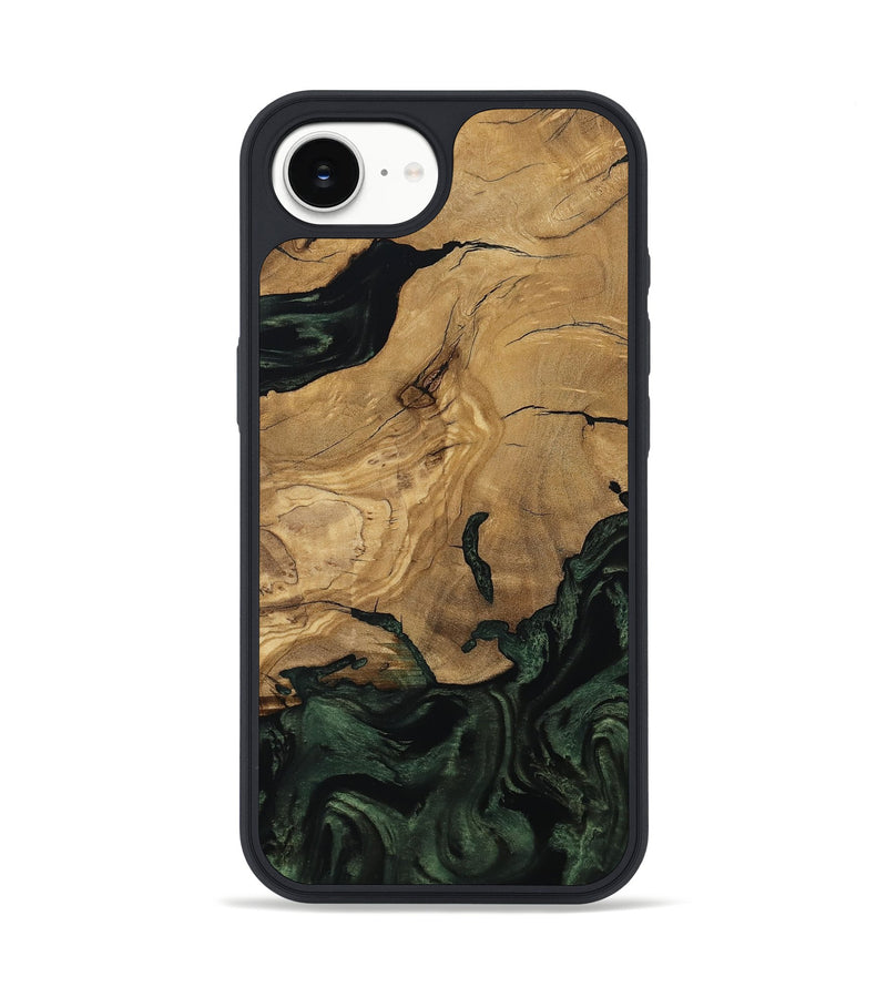 iPhone 16e Wood Phone Case - Reba (Ancient Olive, 801721)