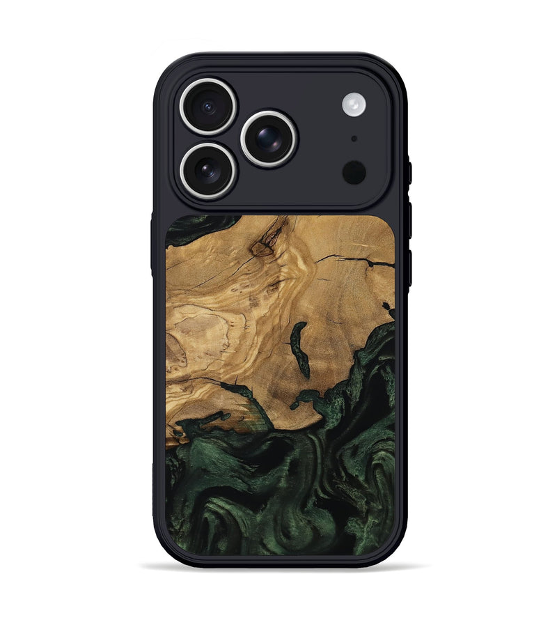 iPhone 17 Pro Wood Phone Case - Reba (Ancient Olive, 801721)