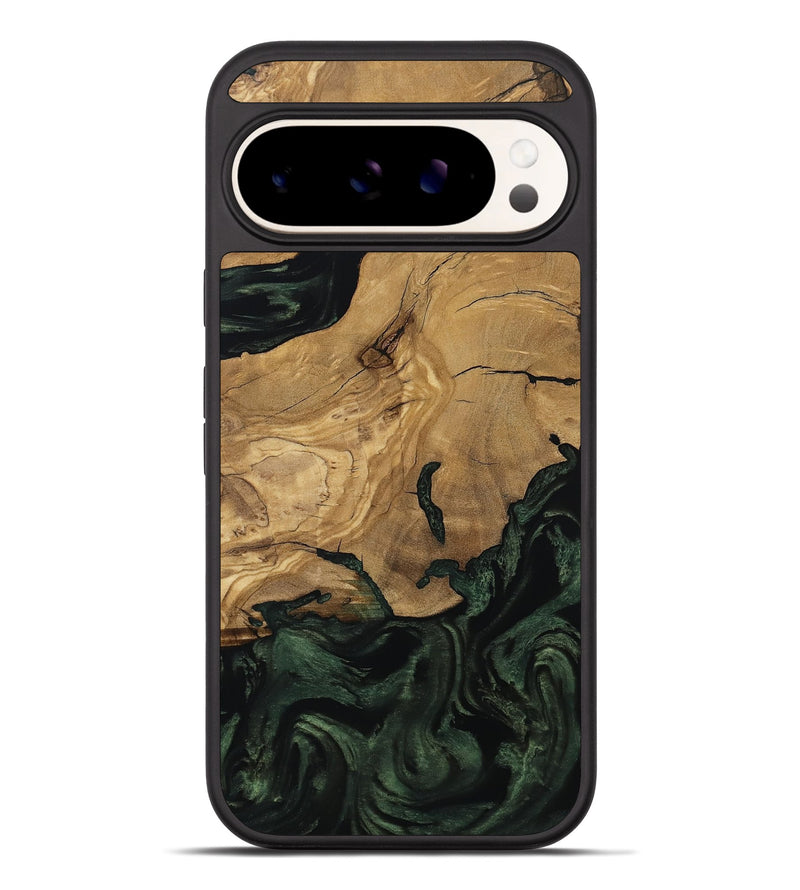 Pixel 10 Pro XL Wood Phone Case - Reba (Ancient Olive, 801721)