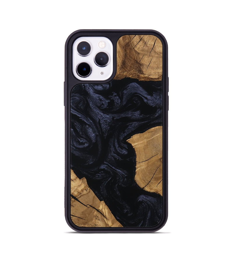 iPhone 11 Pro Wood Phone Case - Corene (Ancient Olive, 801722)