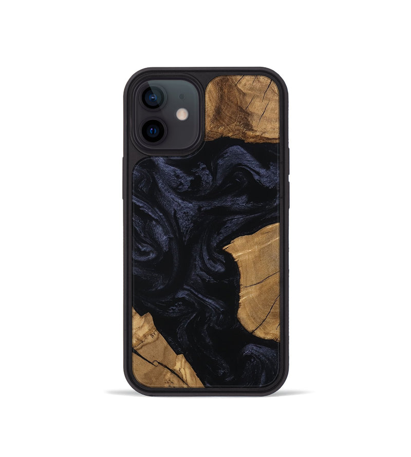 iPhone 12 mini Wood Phone Case - Corene (Ancient Olive, 801722)