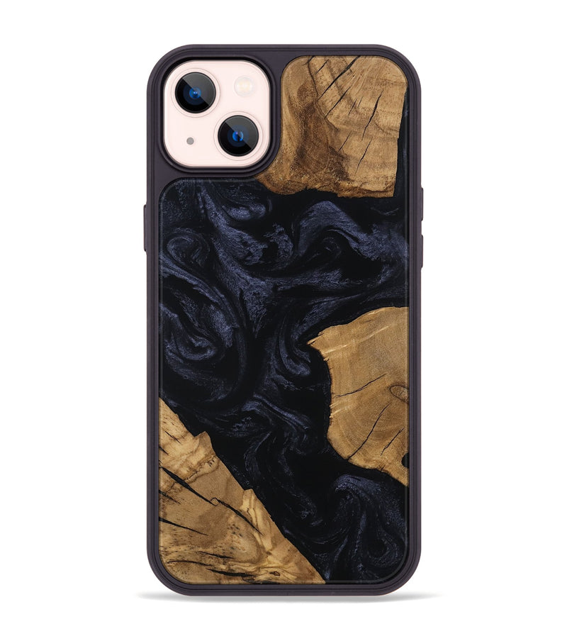 iPhone 14 Plus Wood Phone Case - Corene (Ancient Olive, 801722)