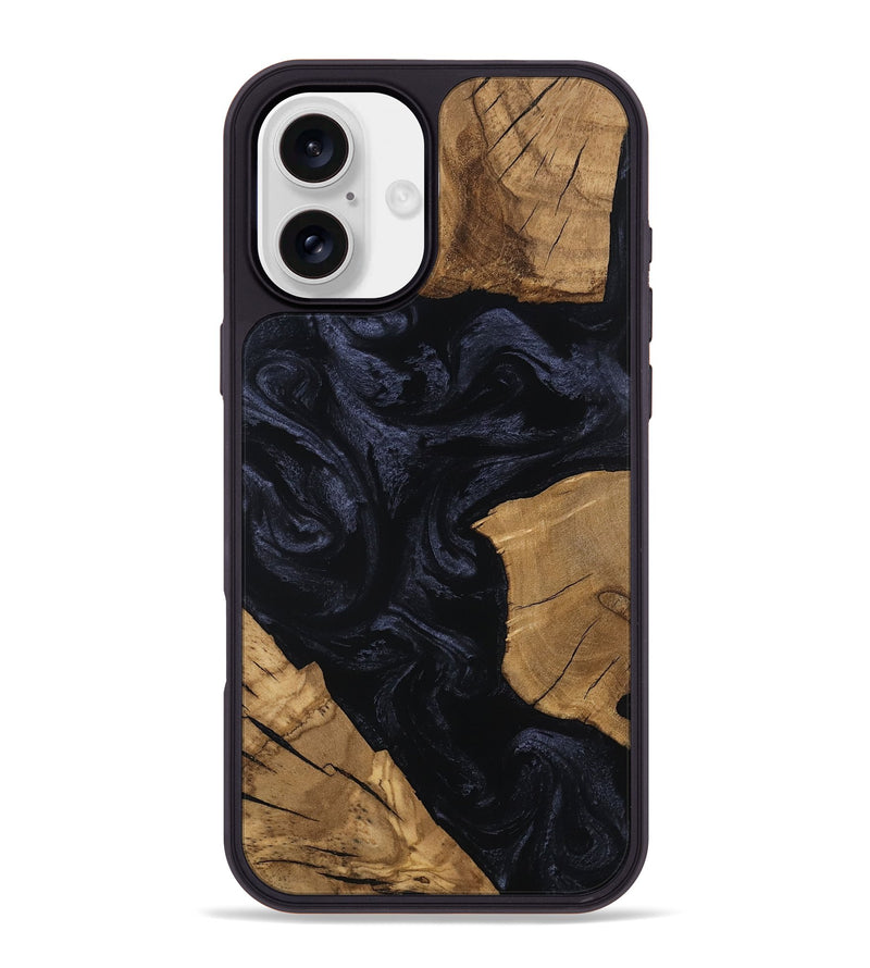 iPhone 16 Plus Wood Phone Case - Corene (Ancient Olive, 801722)