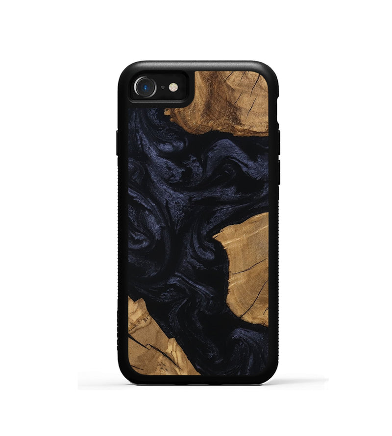 iPhone SE Wood Phone Case - Corene (Ancient Olive, 801722)