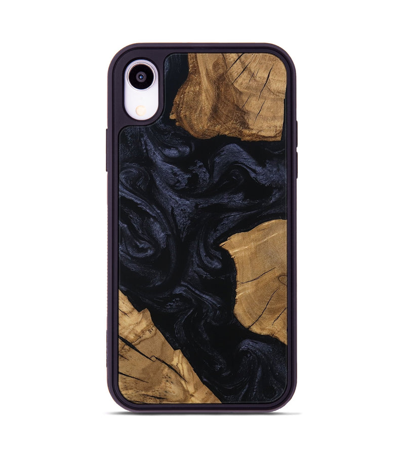 iPhone Xr Wood Phone Case - Corene (Ancient Olive, 801722)