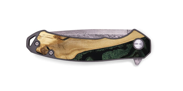 EDC Wood Pocket Knife - Wilfred (Ancient Olive, 801723)