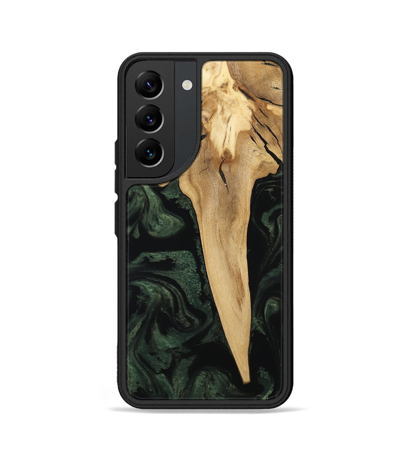 Galaxy S22 Wood Phone Case - Wilfred (Ancient Olive, 801723)