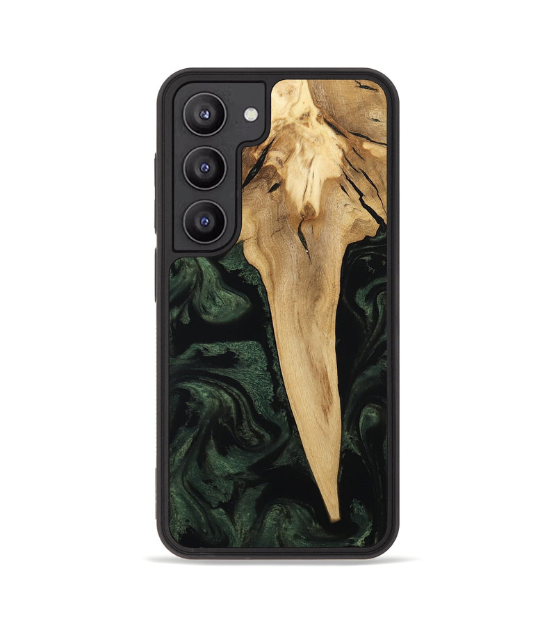 Galaxy S23 Wood Phone Case - Wilfred (Ancient Olive, 801723)