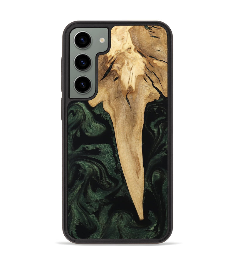 Galaxy S23 Plus Wood Phone Case - Wilfred (Ancient Olive, 801723)