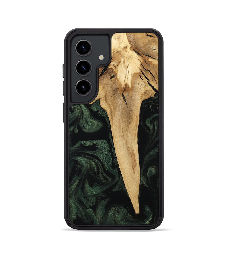 Galaxy S24 Wood Phone Case - Wilfred (Ancient Olive, 801723)