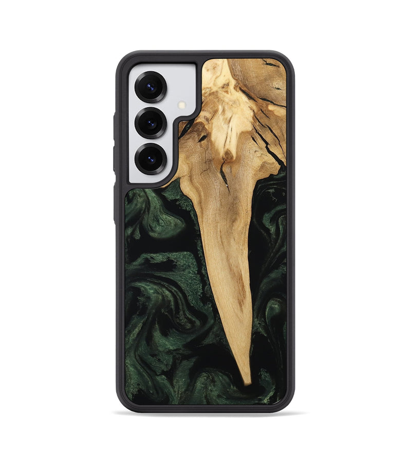 Galaxy S25 Wood Phone Case - Wilfred (Ancient Olive, 801723)