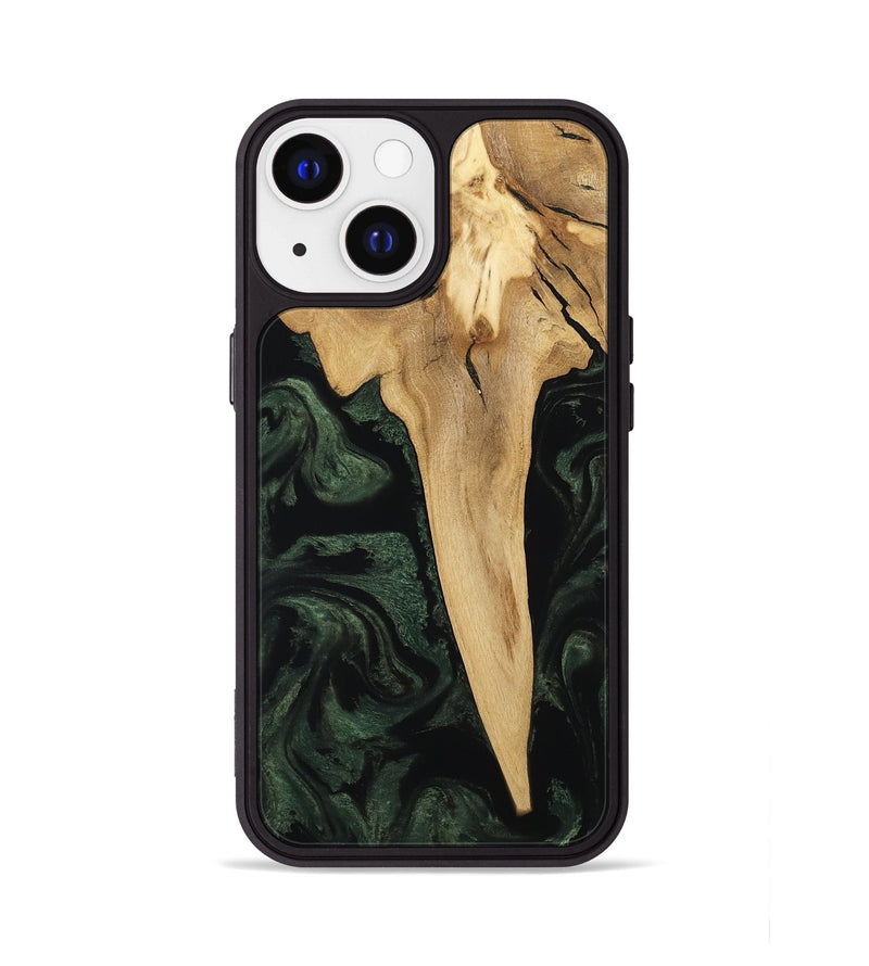 iPhone 13 Wood Phone Case - Wilfred (Ancient Olive, 801723)