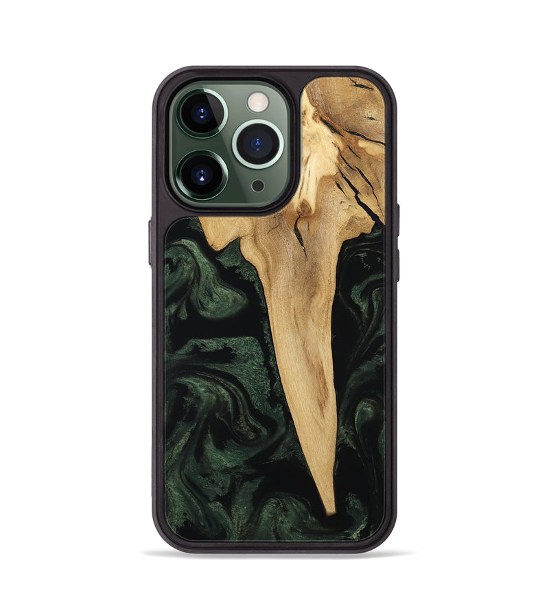 iPhone 13 Pro Wood Phone Case - Wilfred (Ancient Olive, 801723)
