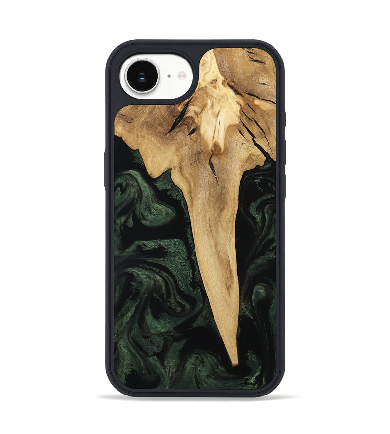 iPhone 16e Wood Phone Case - Wilfred (Ancient Olive, 801723)