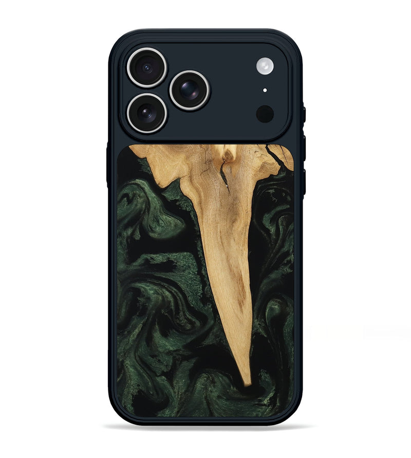 iPhone 17 Pro Max Wood Phone Case - Wilfred (Ancient Olive, 801723)