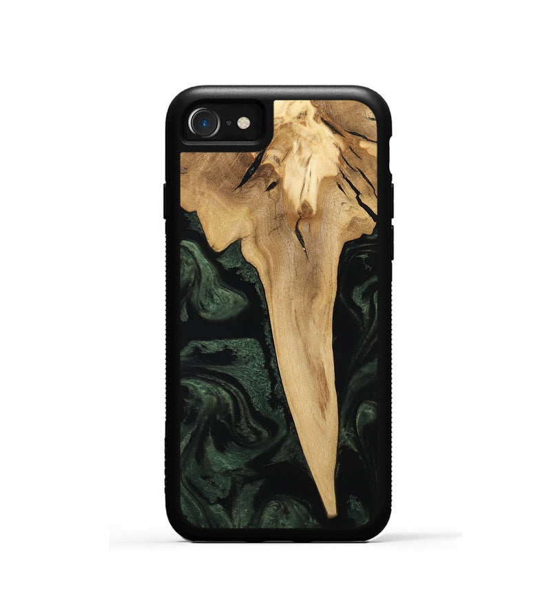 iPhone SE Wood Phone Case - Wilfred (Ancient Olive, 801723)