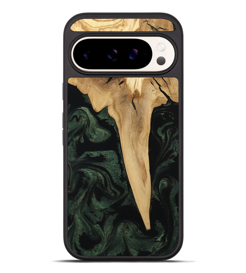 Pixel 10 Pro XL Wood Phone Case - Wilfred (Ancient Olive, 801723)