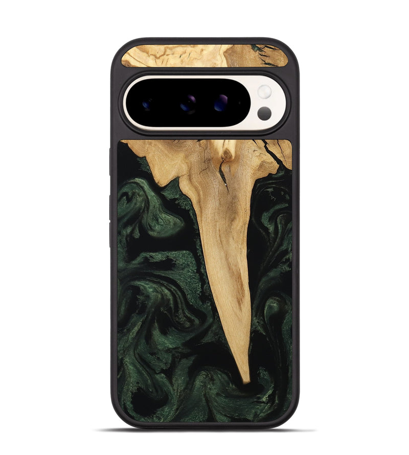 Pixel 9 Wood Phone Case - Wilfred (Ancient Olive, 801723)