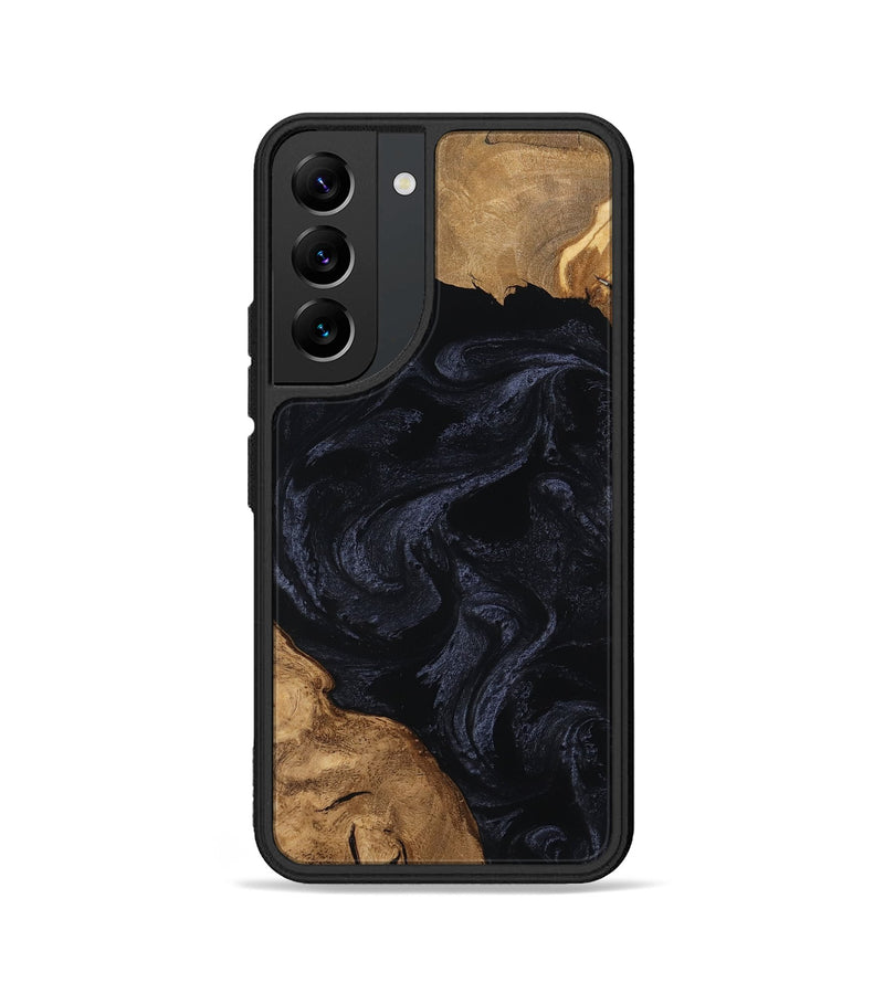 Galaxy S22 Wood Phone Case - Una (Ancient Olive, 801724)