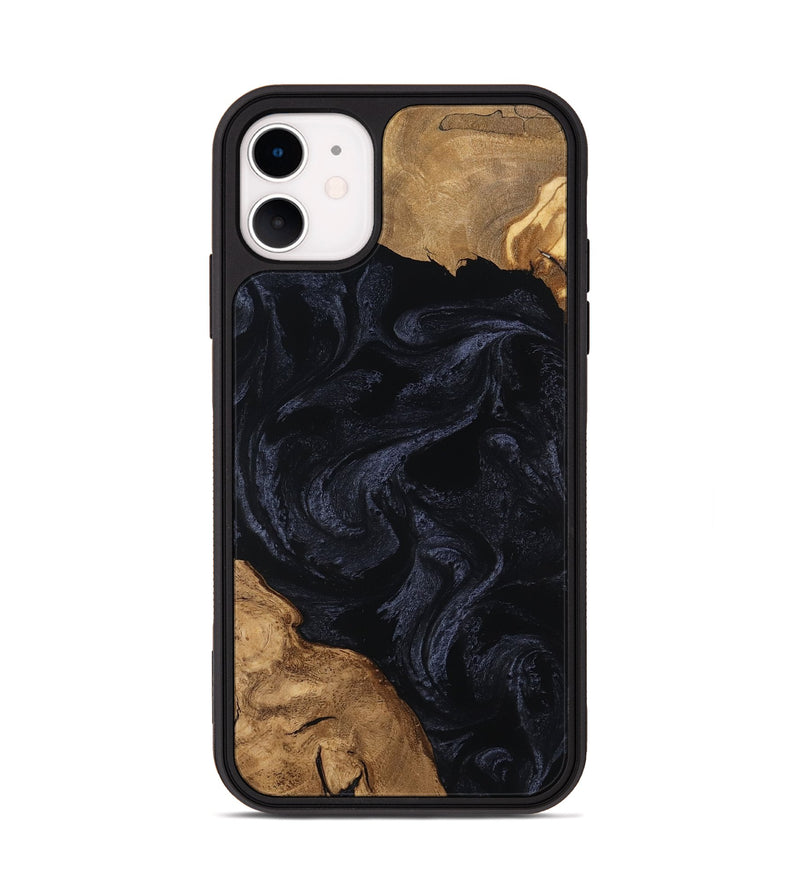 iPhone 11 Wood Phone Case - Una (Ancient Olive, 801724)