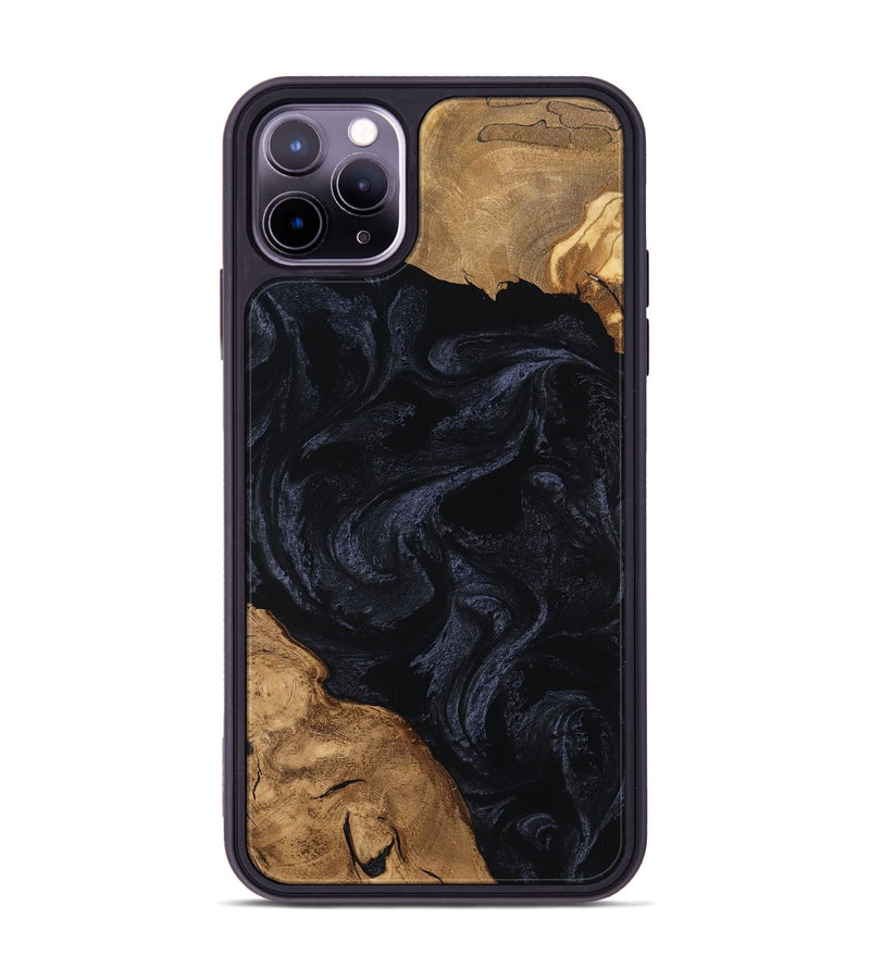 iPhone 11 Pro Max Wood Phone Case - Una (Ancient Olive, 801724)