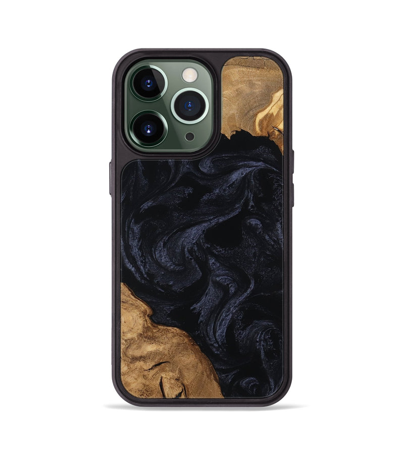 iPhone 13 Pro Wood Phone Case - Una (Ancient Olive, 801724)